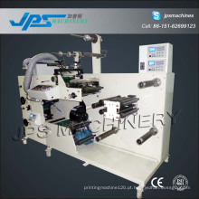Máquina de impressão adesiva da etiqueta da etiqueta com cortar & cortar a função